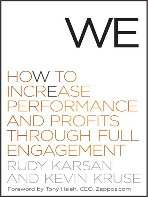 Title details for We by Rudy Karsan - Available